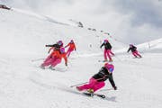 Weiterhin nicht zu stoppen: Das Team Powderwoman Toggenburg sichert sich zum vierten Mal in Folge den Schweizer-Meister-Titel. (Bild: PD)