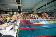 Die Schweizermeisterschaft der Schweizerischen Lebensrettungsgesellschaft in der Sportarena Campus Sursee in Oberkirch. (Bild: Philipp Schmidli, 7. April 2019)