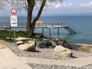 Der neue Steg im Seebad Romanshorn. (Bild PD/Güney Laister)