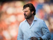Ciriaco Sforza ist an der Seitenlinie wieder im Element (Bild: KEYSTONE/GIAN EHRENZELLER)