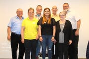 Der neue Vorstand des RZV (von links); Guido Kessler, Paula Betschart, Gustav Ziegler, Nicole Sauter (neu) Steve Volkart (Präsident), Marianne Wicki und Tom Schmid. (Bild: PD)