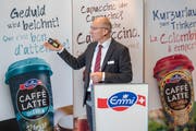 Der CEO von Emmi, Urs Riedener anlaesslich der Jahres-Bilanzmedienkonferenz des Milchverarbeiters Emmi. (Bild: Urs Flüeler/Keystone, Luzern, 28. Februar 2019)