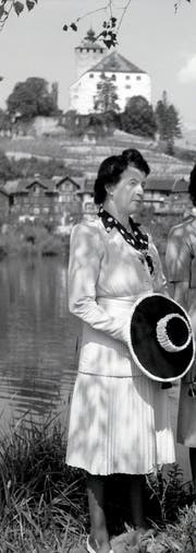 Margrit Knie-Lippuner bei einem Besuch in ihrer Heimat. (Bild: Archiv Hansruedi Rohrer)