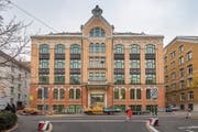Die für 8,6 Millionen versteigerte Sono-Jugendstilvilla gehört heute der St. Galler Müller Fischer AG. (Bild: Urs Bucher (St. Gallen, 9. November 2018))