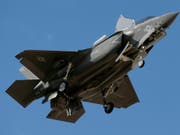 Die USA haben die Auslieferung von Material für F-35-Kampfjets in die Türkei vorerst gestoppt. Sie reagieren damit auf die Absicht der Türkei, ein russisches Raketenabwehrsystem zu kaufen. (Bild: KEYSTONE/AP/ROSS D. FRANKLIN)