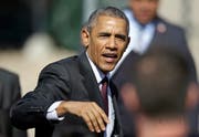 Barack Obama war von 2009 bis 2017 Präsident der USA. Der langjährige Mitarbeiter Ben Rhodes berichtet in seinem Buch «Im Weissen Haus. Die Jahre mit Barack Obama» darüber. (Bild: AP Photo/Rick Bowmer)