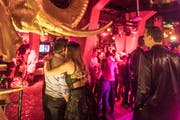 An Silvester im Elephant-Club. (Bild: Michel Canonica - 1. Januar 2018)