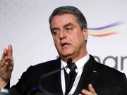 WTO-Generaldirektor Roberto Azevêdo spricht von Unsicherheiten im weltweiten handel. (Bild: KEYSTONE/EPA/ROBERT GHEMENT)