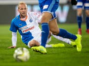 Raphael Holzhausers Zeit bei den Grasshoppers ist endgültig abgelaufen (Bild: KEYSTONE/ENNIO LEANZA)