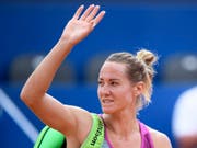 Conny Perrin musste sich in Charleston nach der ersten Runde verabschieden (Bild: KEYSTONE/ANTHONY ANEX)