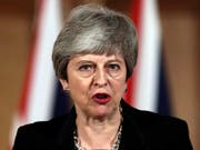 Die britische Premierministerin Theresa May will eine weitere Fristverlängerung. Sie will die Zeit nutzen, um mit der Opposition einen Kompromiss zu finden. (Jack Taylor/Pool Photo via AP) (Bild: KEYSTONE/AP Getty Images POOL/JACK TAYLOR)