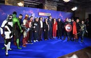 Cast und Crew des neusten Avengers-Film. (Bild: epa)