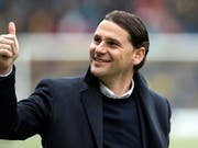 Gerardo Seoane ist der Aufsteiger im Schweizer Trainer-Business (Bild: KEYSTONE/PETER SCHNEIDER)
