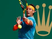 Da nützte aller Einsatz nicht: Rafael Nadal scheiterte in Monte Carlo im Halbfinal (Bild: KEYSTONE/EPA/SEBASTIEN NOGIER)