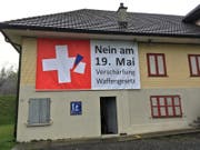 Dieses Plakat kam über die Ostertage weg. (Bild. PD)