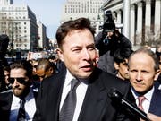 Will vor der Konkurrenz starten: Tesla-Chef Elon Musk (Bild: KEYSTONE/EPA/JUSTIN LANE)