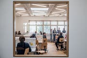 Auch die Schulräume kommen neuzeitlich daher. (Bild: Nadia Schärli, Hergiswil, 18. April 2019)