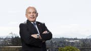 Bundespräsident Ueli Maurer: «Ich kritisiere die Medien vielleicht alle halbe Jahre. Die Medien kritisieren täglich.» (Bild: Severin Bigler)