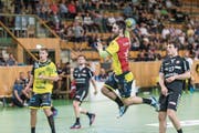 Severin Kaiser erzielt zehn Tore und ist damit erfolgreichster Torschütze auf St. Galler Seite. (Bild: Hanspeter Schiess)