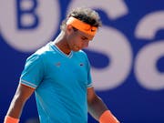 Hat seine Topform auf Sand noch nicht gefunden: Rafael Nadal (Bild: KEYSTONE/AP/MANU FERNANDEZ)