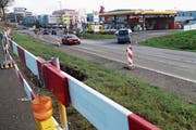 Mit der Südwestumfahrung erhält das Gewerbe Süd einen Vollanschluss des Knotens Eichfeld.