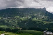 Blick von der Marbachegg auf die Schrattenfluh im Entlebuch. (Bild: Christian Beutler/Keystone)