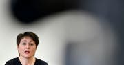 Die Aargauer Gesundheitsdirektorin Franziska Roth gab am Dienstag den Austritt aus der SVP bekannt. (KEYSTONE/Walter Bieri)