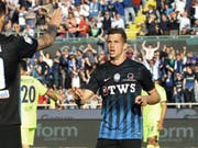 Atalanta (mit Remo Freuler) kann Mitte Mai zum zweiten Mal in seiner Vereinsgeschichte den Cup gewinnen (Bild: KEYSTONE/AP ANSA/PAOLO MAGNI)