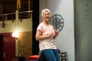 Marlen Kneubühler am Set des neuen Stücks «Ein Schluck zuviel». (Bild: Dominik Wunderli, Inwil, 23. April 2019)