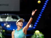 Belinda Bencic musste sich nach Führung geschlagen geben (Bild: KEYSTONE/EPA/RONALD WITTEK)