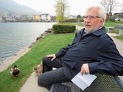 Sepp Barmettler an seinem Lieblingsplatz – dem Aawasseregg in Buochs. (Bild: Ruedi Wechsler (15. April 2019))