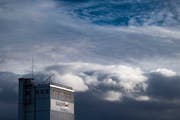 Über der Bauwerk Boen Group haben sich dunkle Wolken zusammengebraut. (Bild: Benjamin Manser (St.Margrethen, 18. Januar 2018))