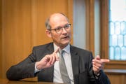 «Als Landammann ist man exponiert, auch im positiven Sinn»: Daniel Fässler. (Bild: Hanspeter Schiess)