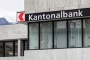 Der Hauptsitz der Schwyzer Kantonalbank in Schwyz. Bild: Alexandra Wey/Keystone (12. Mai 2017)