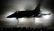 Rollout eines Gripen E im Mai 2016 in Schweden. (Bild: EPA/ANDERS WIKLUND / TT SWEDEN OUT)