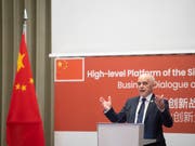 «Es ist wohl das grösste Investitionsprojekt unseres Jahrhunderts»: Bundespräsident Ueli Maurer zur geplanten «Neuen Seidenstrasse». (Bild: KEYSTONE/KEYSTONE POOL/ENNIO LEANZA)