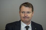 Thomas Burgherr, Parteipräsident SVP Aargau. (Bild: Keystone)