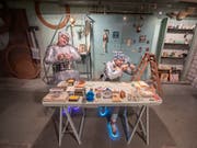 Theater auf fünf Etagen: In Emmenbrücke LU öffnet heute der «Gedächtnispalast» seine Tore. (Bild: KEYSTONE/URS FLUEELER)