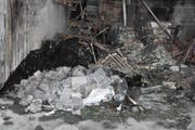 Die Feuerwehr brachte den Brand unter Kontrolle.