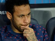 Hatte seine Nerven nach dem Out in der Champions League nicht mehr im Griff: PSG-Star Neymar (Bild: KEYSTONE/EPA/JULIEN DE ROSA)