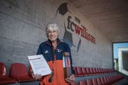 Albert «Bärti» Dossenbach ist stolz auf seine Auszeichnungen. (Bild: Pius Amrein, Willisau, 20. April 2019)