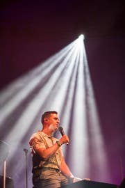 Seven bei seinem Konzert im KKL beim Blue Balls am 20. Juli 2018.(Bild: Manuela Jans-Koch)