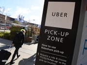 Bei einem der weltweit grössten Börsengänge seit Jahren strebt der Fahrdienstvermittler Uber eine Bewertung von bis zu 91,5 Milliarden Dollar an. (Bild: KEYSTONE/EPA AAP/JOE CASTRO)
