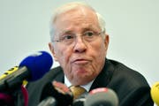 Alt-Bundesrat Christoph Blocher. (KEYSTONE/Walter Bieri)
