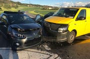 Der Sachschaden beträgt rund 40'000 Franken. (Bild: Luzerner Polizei, 25. April 2019)