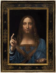 Von Leonardo da Vinci oder nicht? Der «Salvator Mundi», Christus als Weltenherrscher. (Bild: Getty)