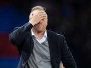 In der Super League kann dem FCZ noch Unheil widerfahren. Trainer Ludovic Magnin tut gut daran, nicht mehr hinzuschauen (Bild: KEYSTONE/ENNIO LEANZA)