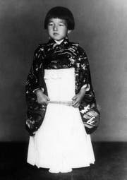 Der heutige Kaiser Akihito an seinem fünften Geburtstag. (Bild: AP Photo, 23. Dezember 1938)