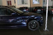 Das Fahrzeug der Unfalllenkerin. (Bilder: Stadtpolizei St.Gallen - 27. April 2019)