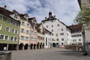 Der Hof zu Wil: In der Altstadt stehen die Gebäude dicht beieinander. Ein Feuer könnte sich rasch ausbreiten – auch wertvolle Kulturgüter wären in Gefahr. (Bild: Dinah Hauser)